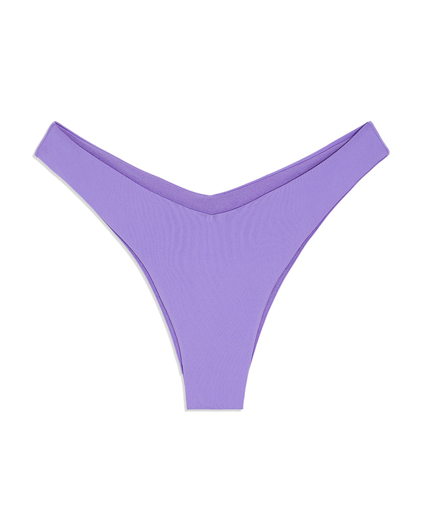 Electric Purple Ruched Underwire Top & Delilah Bottom